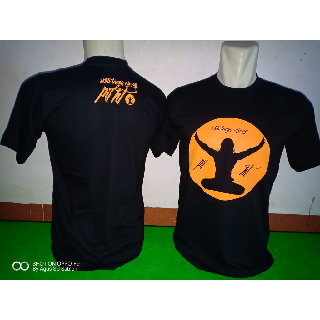 KAOS MURAH PSHT KEREN KAOS DISTRO KAOS PSHT SEKTI TANPO AJI AJI GAMBAR TAPAK SIRIH LEBUR JIWO COD