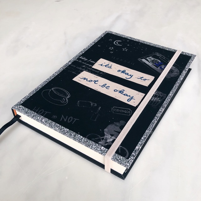 

13 REASONS WHY HARDCOVER BINDED NOTEBOOK buku tulis a5/b5 plain grid dotted sekolah bullet journal