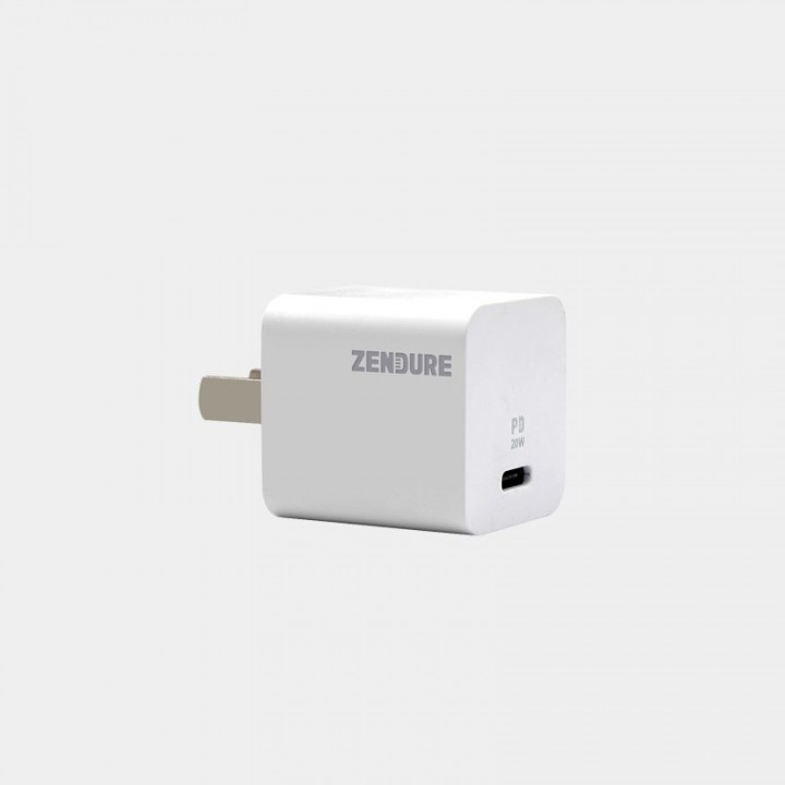 558 ZENDURE ZD1P20PD - SuperPort Nano 20W - Single USB-C 20W Wall Charger