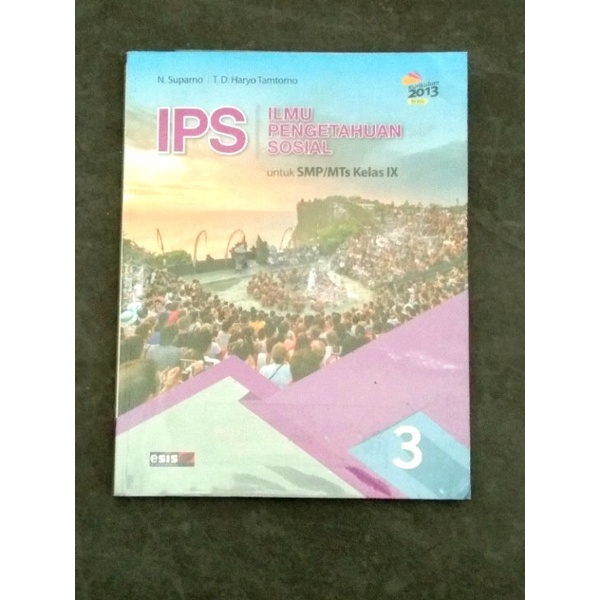 

Buku Cetak Bekas IPS SMP kelas 9 ESIS