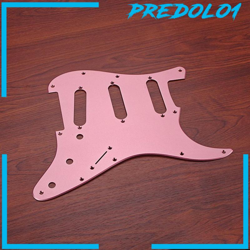 [PREDOLO1] Aluminum Alloy SSS Guitar Pickguard Accesssories Pickups for ST Guitar Gifts