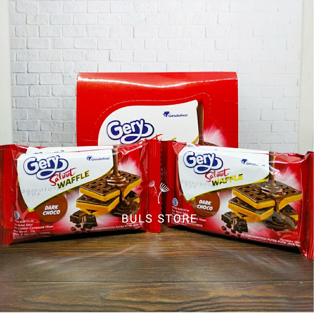 Gery Salut Waffle 21g Isi 12 Pcs