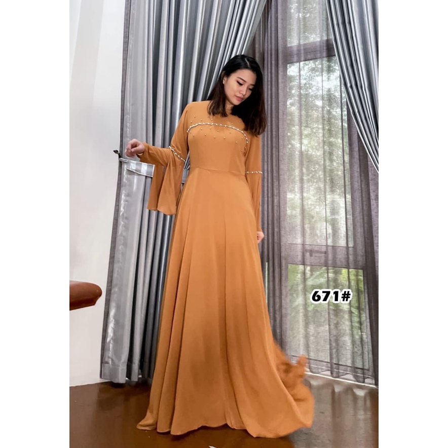 671#Gamis wanita/Dress wanita/fashoion wanita fashion wanita