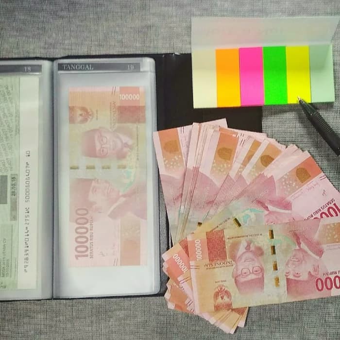Dompet disiplin-pengeluaran harian dan simpan uang-cek-giro Murah