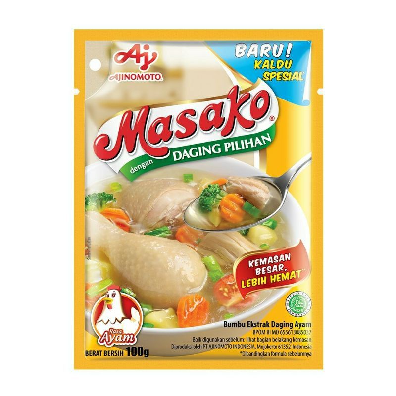 

Bumbu Masako Rasa Ayam & Sapi (100gr)