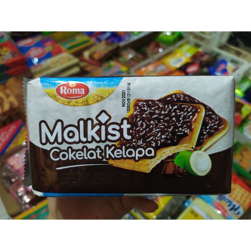 

ROMA MALKIST KOTAK - COKLAT KELAPA - ABON - CAPPUCINO - CRACKERS - COKLAT - KEJU MANIS