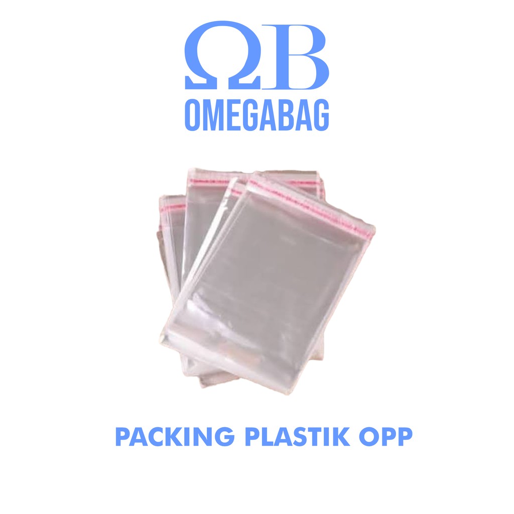 packing totebag dengan plastik opp