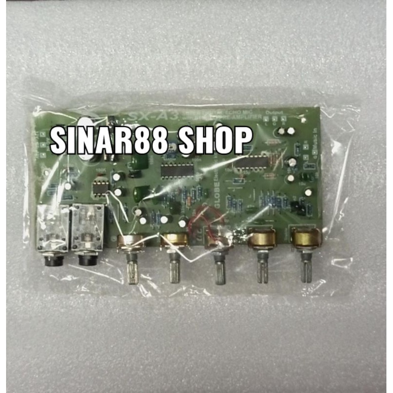 KIT TONE CONTROL DIGITAL ECHO MIC WITH STEREO PREAMPLIFIER GSX-A3( BSX-A3 ) GSX A3 BSX A3