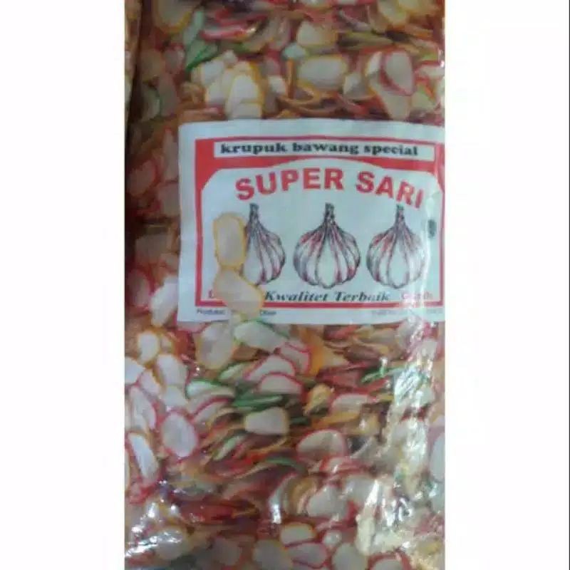 

Kerupuk bawang mentah 1 kg