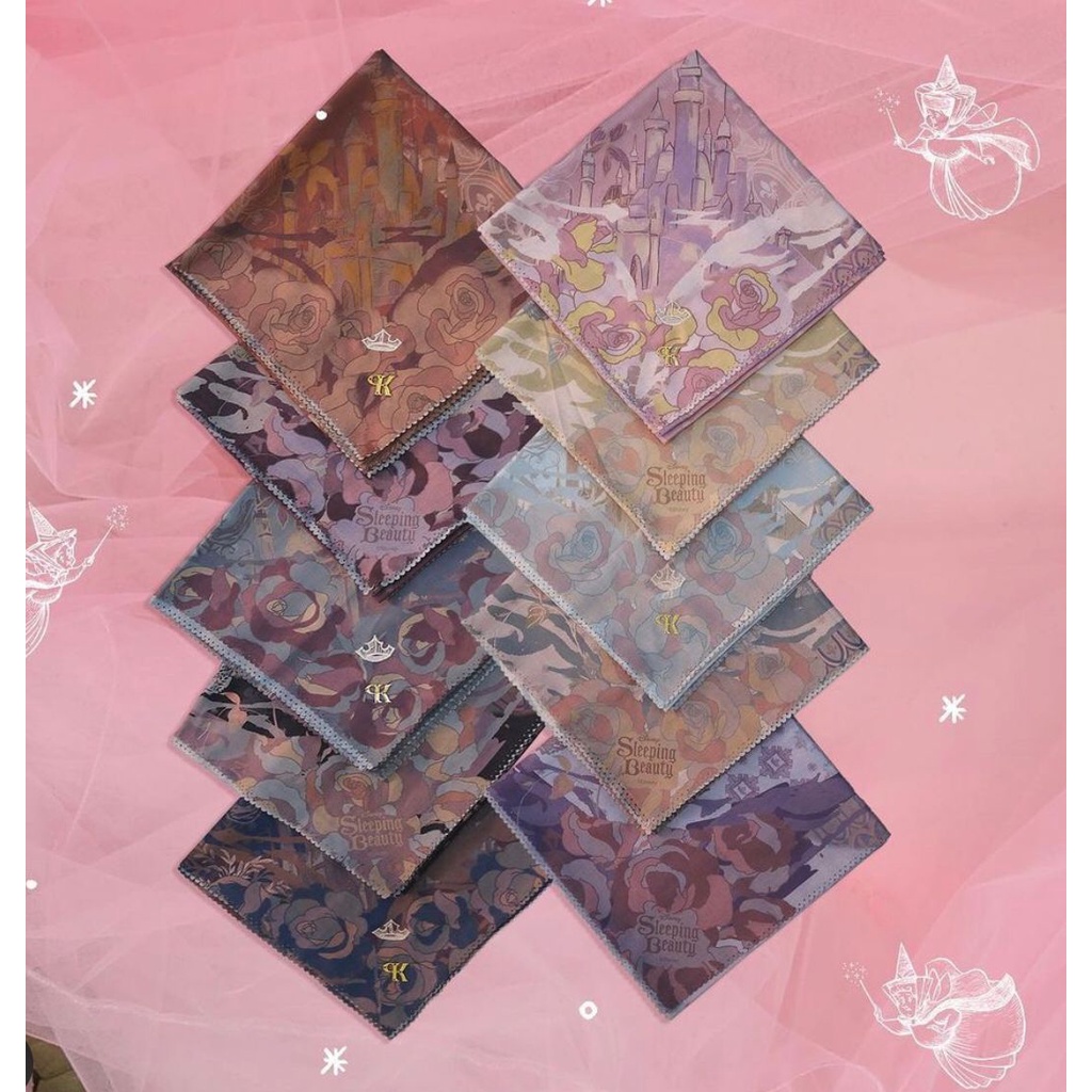 Puru Kambera Sleeping Beauty Series PURU Kambera Voal Hijab Square Scarf