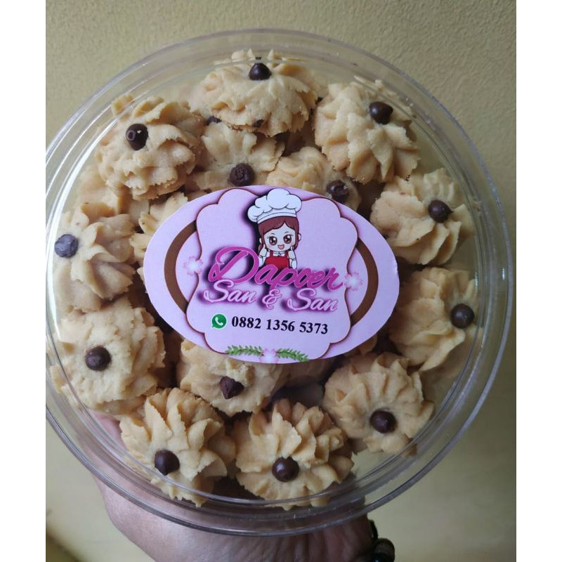 

kue semprit dahlia cookies dahlia