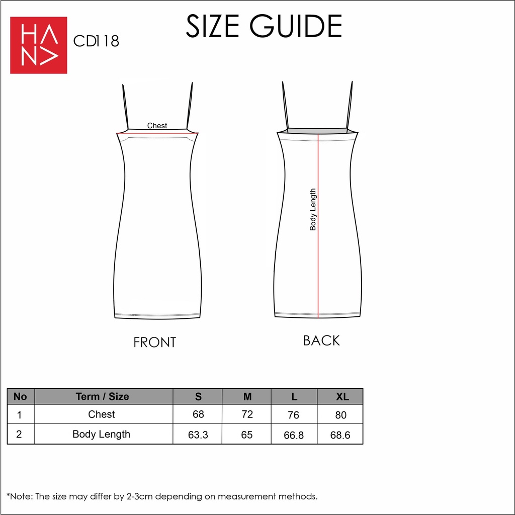 HanaFashion JKT - Lauren Bodycon Dress Sexy Wanita -  CD118