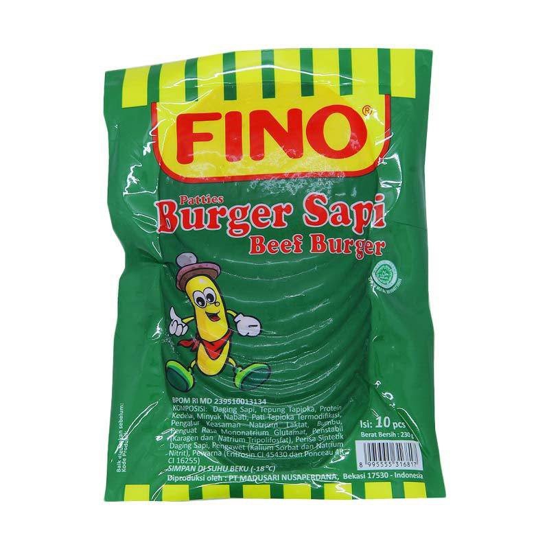 

Fino beff burger 10 pcs