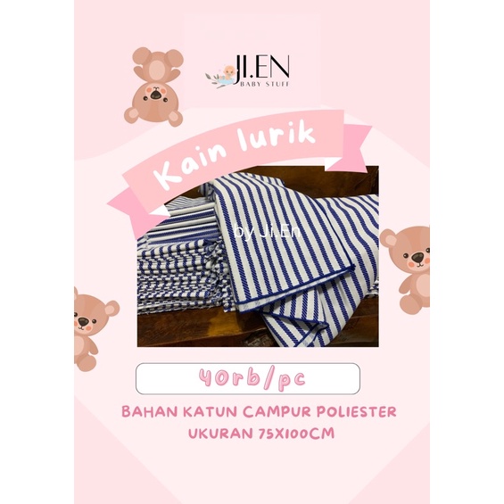 kain selimut bayi lurik