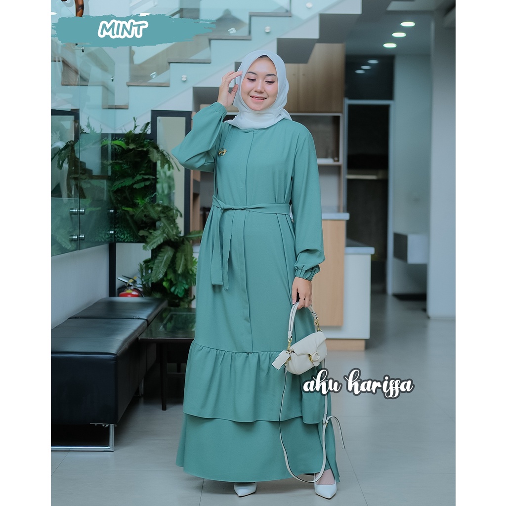 Gamis Aku Karissa Terbaru Faiqa Dress Ori