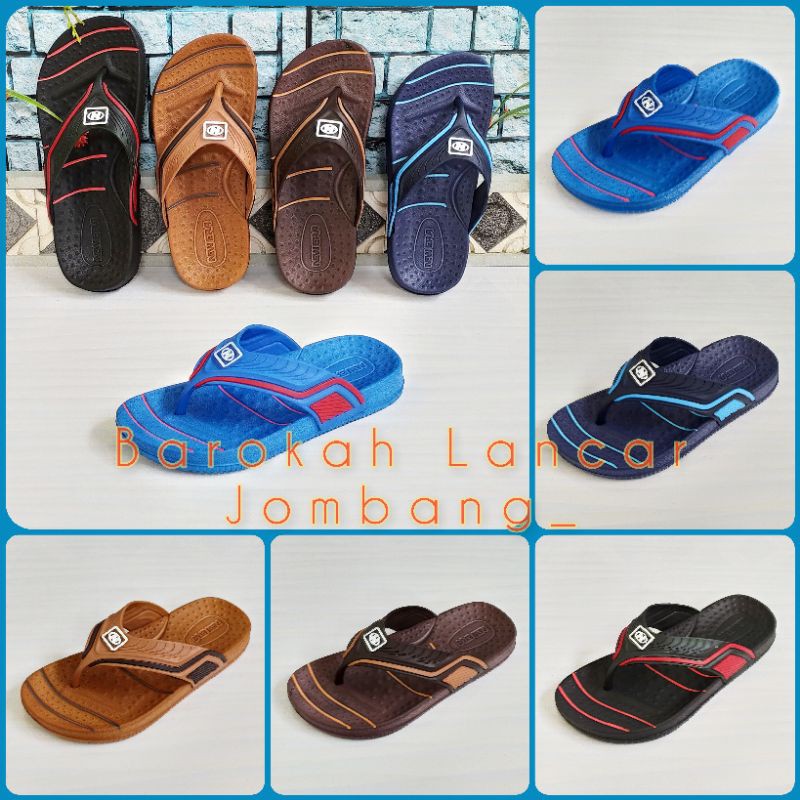 SANDAL KARET ANAK NEW ERA TG E 35021 SIZE 33-38 100% ORIGINAL BY NEW ERA