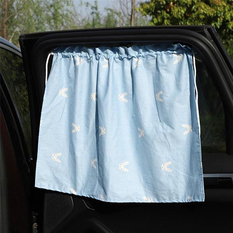 Gorden mobil anti UV sun screen / penutup jendela portable mobil / car window curtain / Tirai mobil