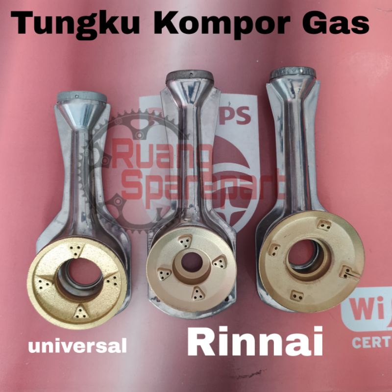 Cerobong + Burner Kompor Gas Winn Gas Kaca 688 688 dan Rinnai