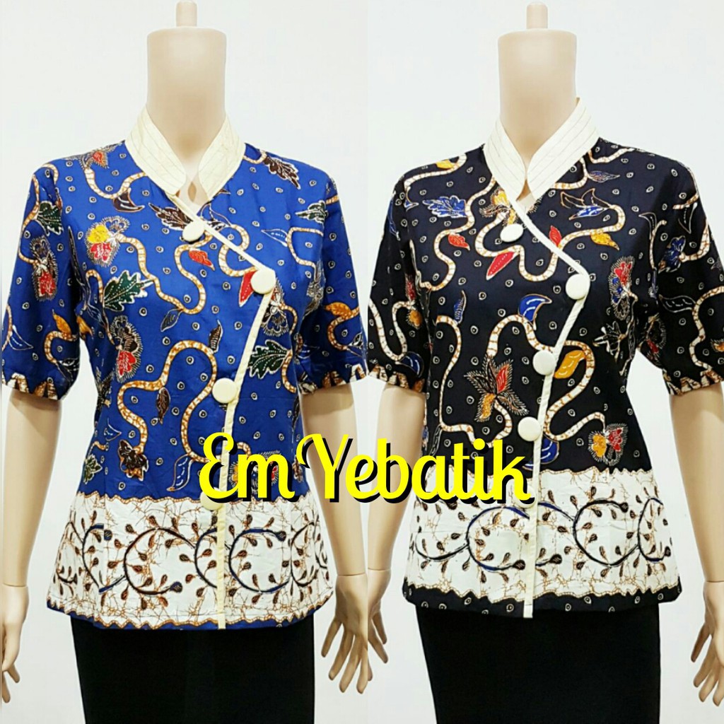 Best Seller BLUS/ ATASAN BATIK WANITA MEISHIN MADURA