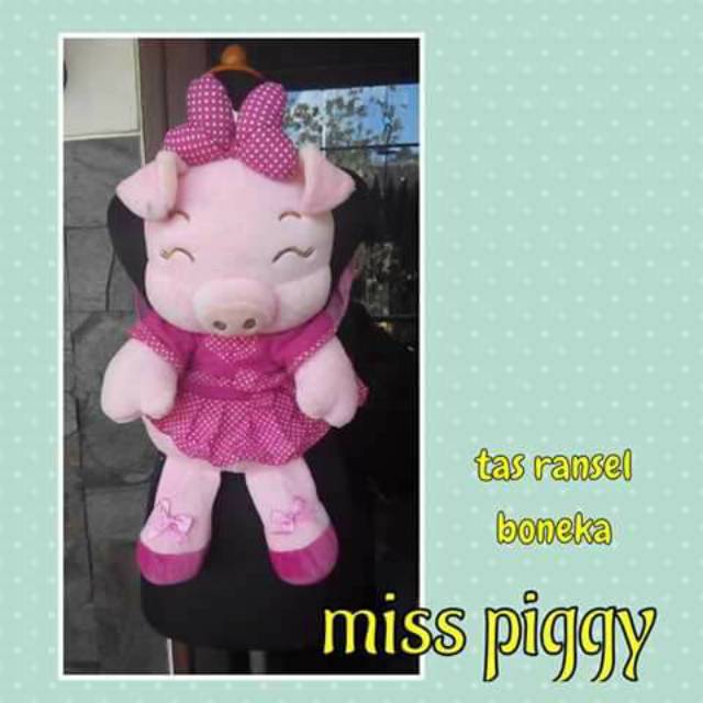 Tas ransel Miss piggy