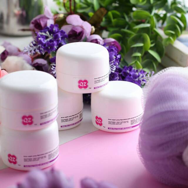 QZ Daily Day Cream SPF 50 - Krim Pagi - Sunblock SPF 50 BPOM