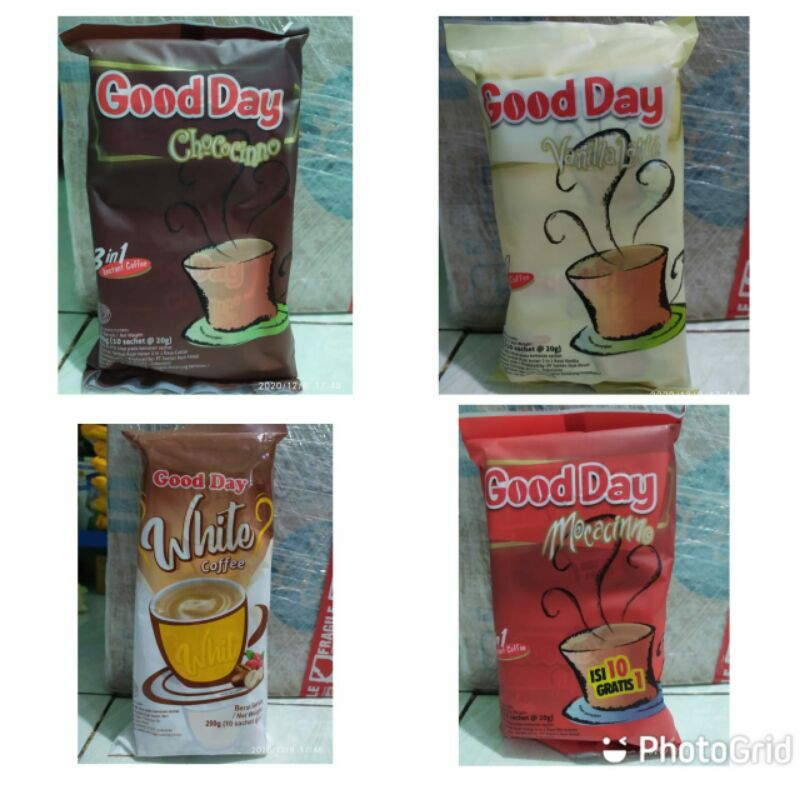 

Kopi Good Day 10's x 20 gram