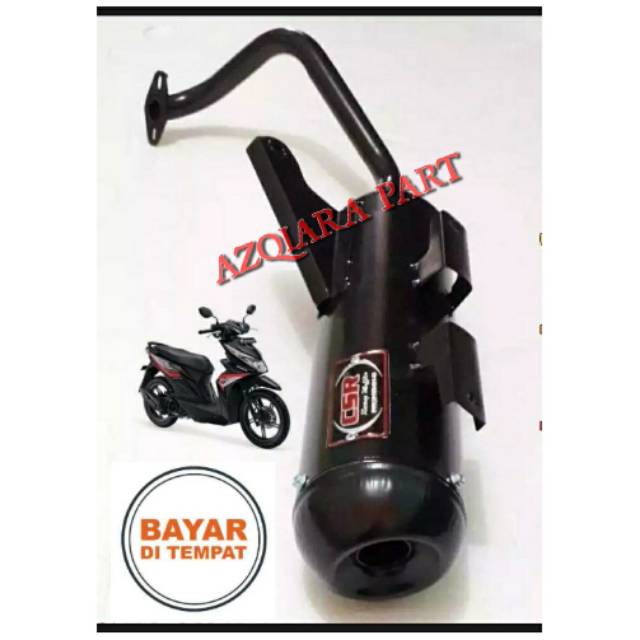 knalpot bobokan racing beat fi esp eco beat street mberr parah csr