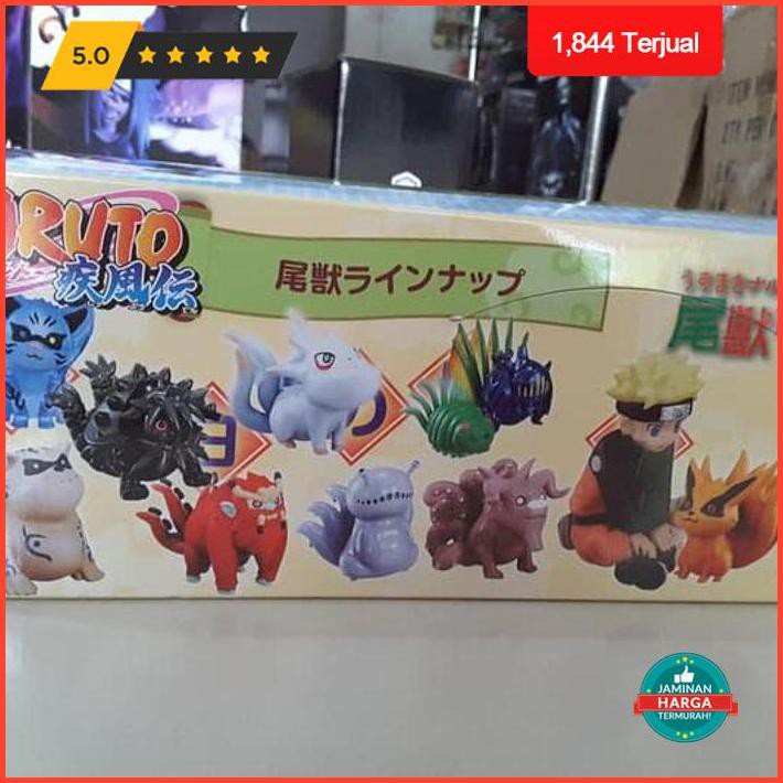 Action Figure Naruto  Kyubi  Sasuke  Itachi  Boruto Promo