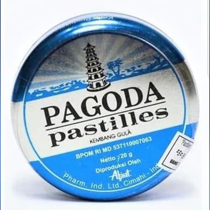 

Permen PAGODA PASTILES MINT 20 GR