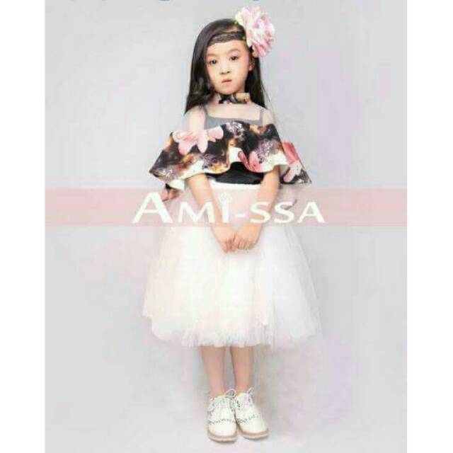 DRESS ANAK FLOWER / DRESS AMISSA FLOWER