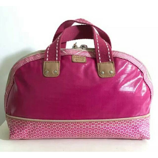 Fossil KeyPer Dome Pink Preloved