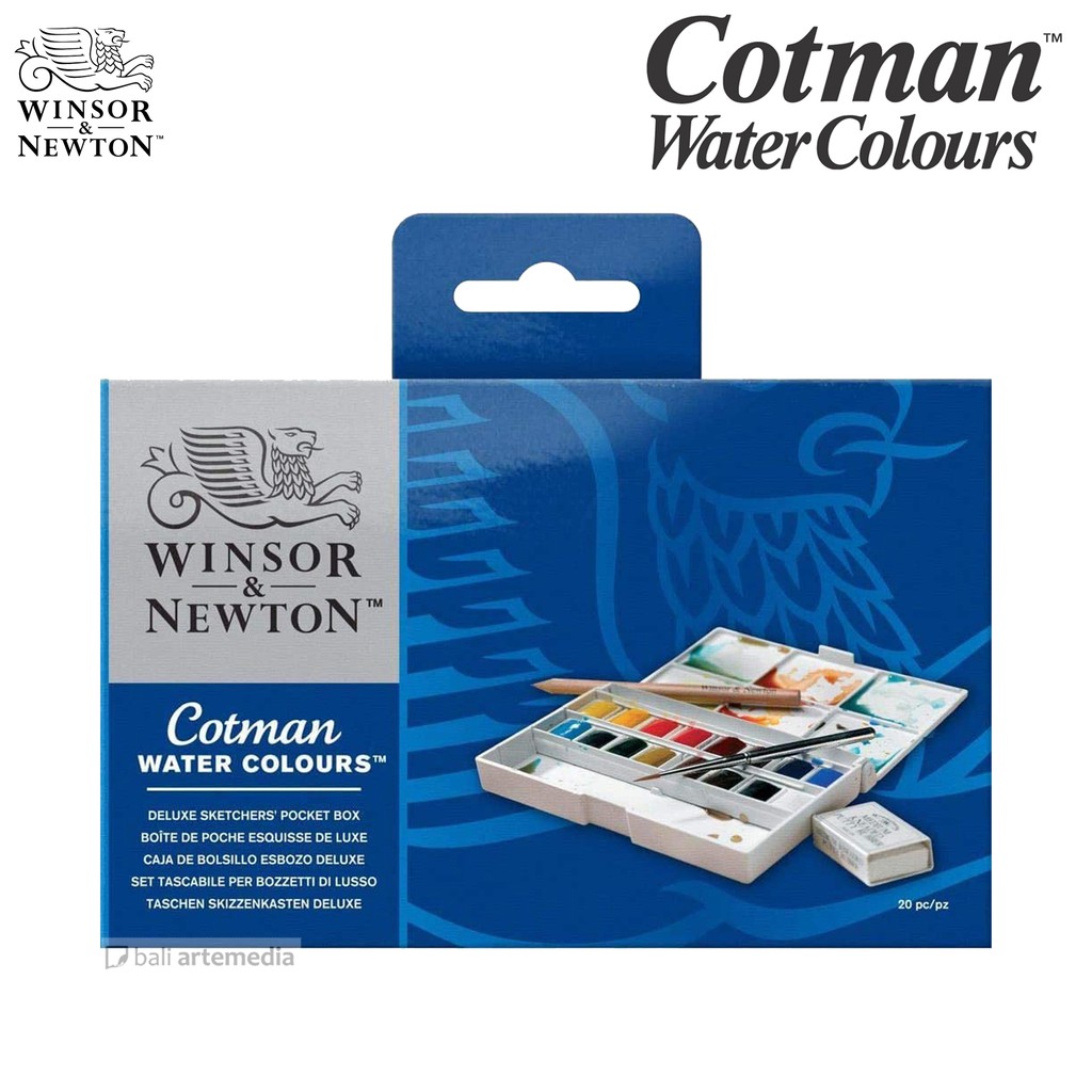 Winsor &amp; Newton - Cotman Watercolours Deluxe Sketchers' Pocket Box