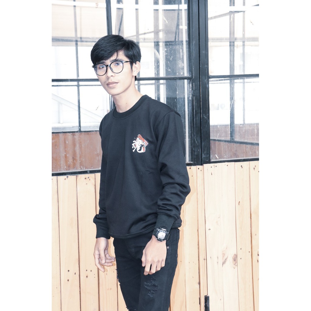 SWEATER CREWNECK PRIA / JAKET CREWNECK UNISEX / CREWNECK CASUAL MURAH / BISA BAYAR DI TEMPAT