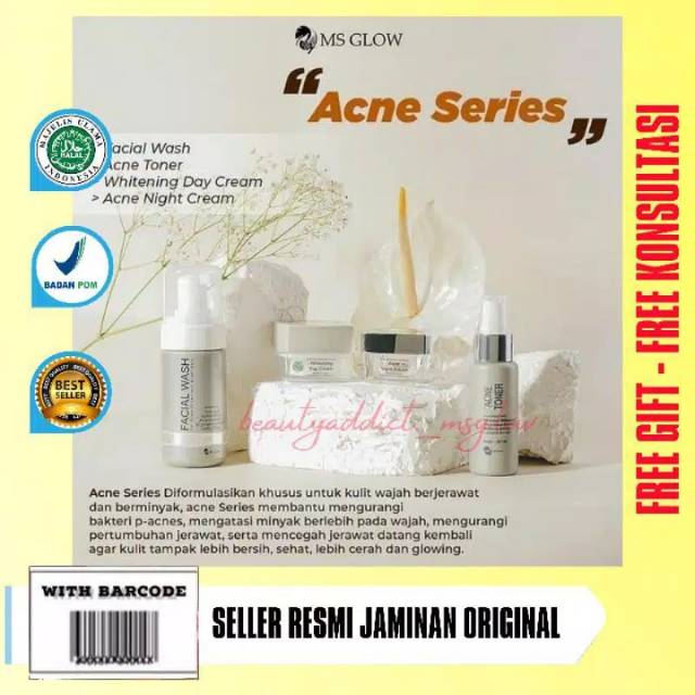 Mg glow paket acne original