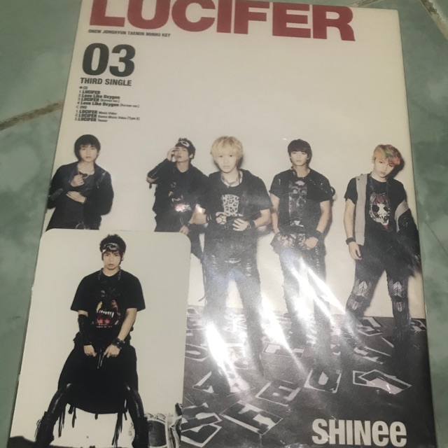 SHINee lucifer japan