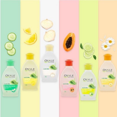 OVALE 2IN1 FACE LOTION 60ML