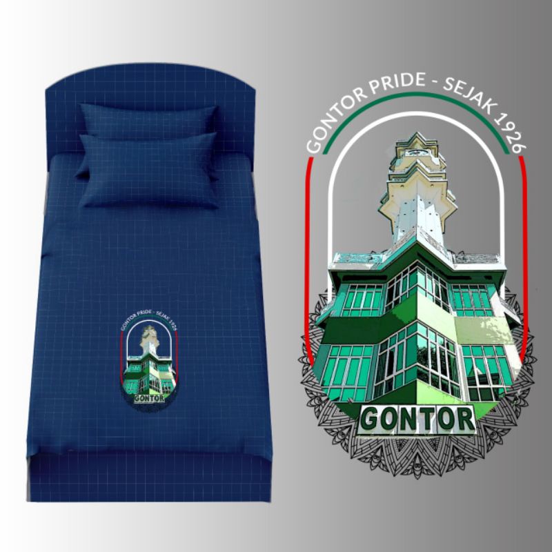 sprei gontor 160 x 200 x 30cm