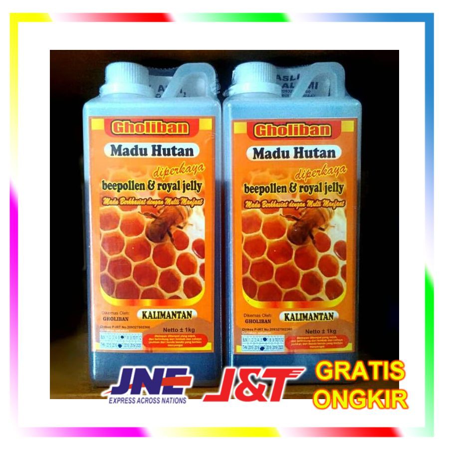 

Madu Hutan Kalimantan Gholiban Plus Bee Pollen Dan Royal Jelly 1 Kg