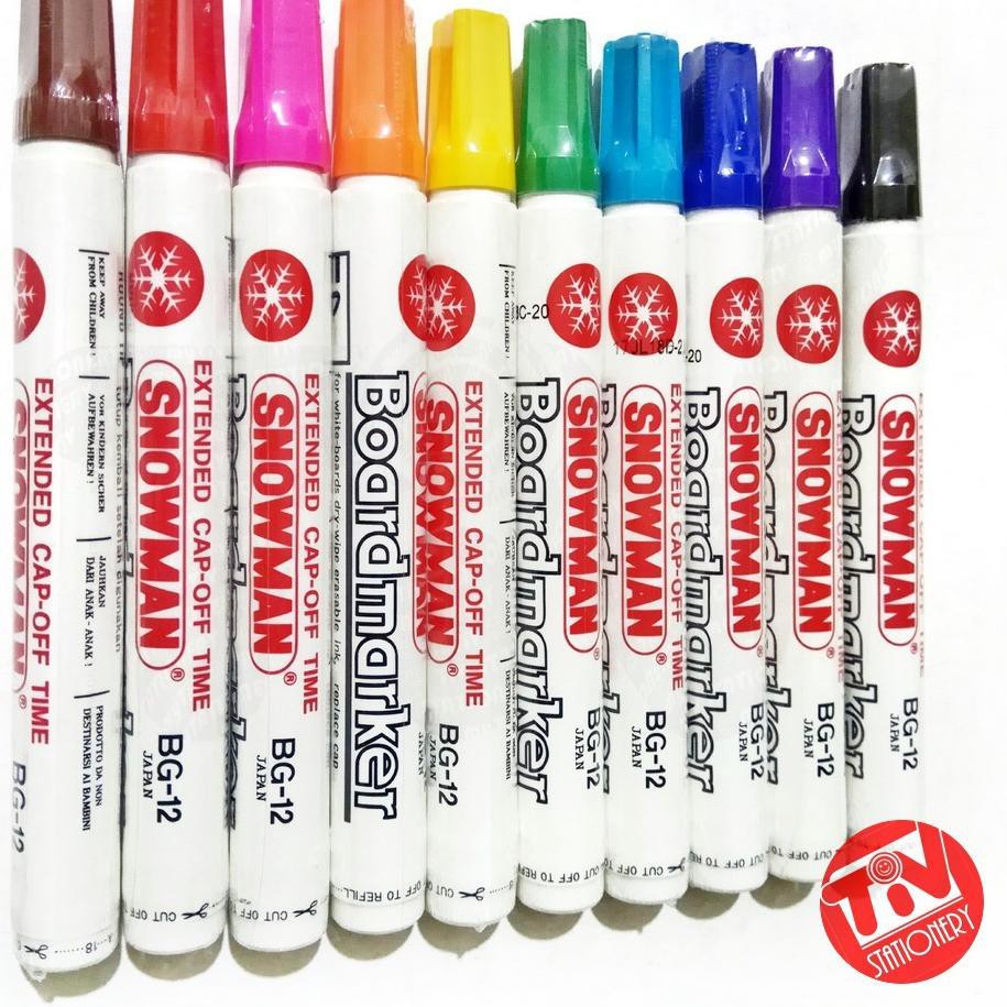 

PALING HOT!! (dwr-764) Spidol Whiteboard Snowman Boardmarker BG-12