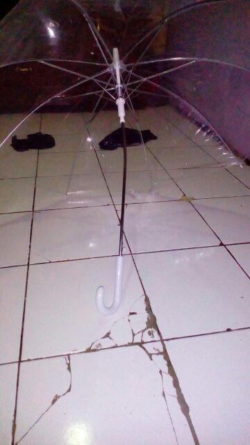 Jual Payung Transparan Korea Japanese Style New  Foto Prewedding Murah