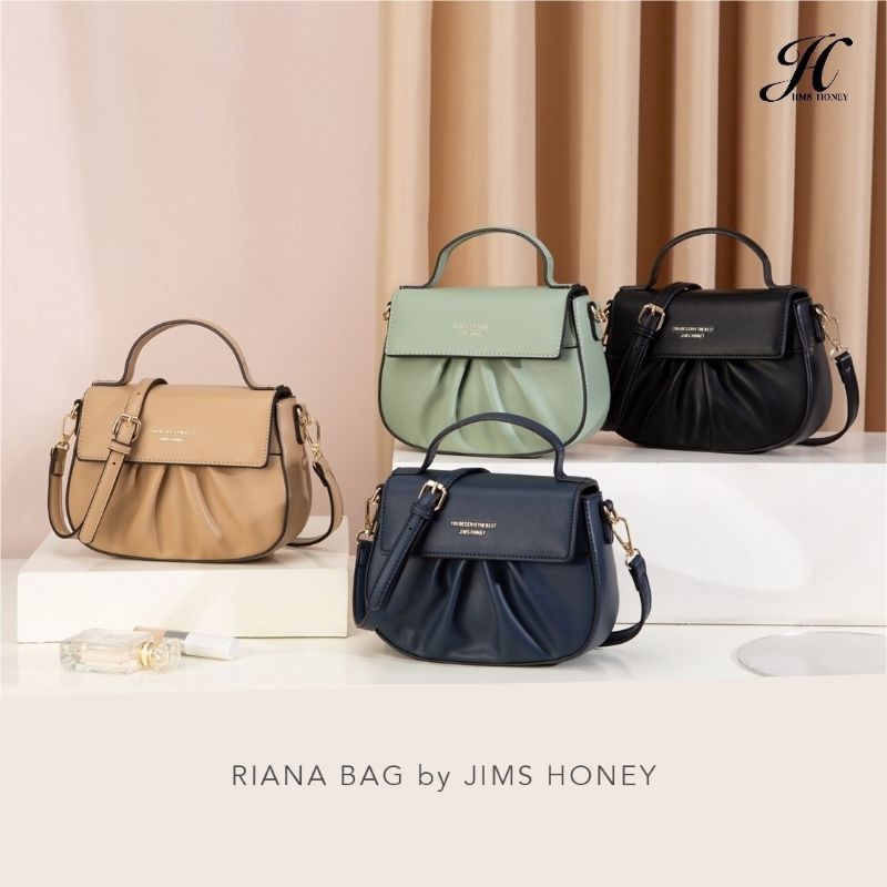 TAS SELEMPANG WANITA JIMS HONEY JH RIANA BAG TAS JINJING HAND BAG MURAH PROMO DISKON TAS KADO LEBARAN IDUL FITRI KADO ULTAH ANNIVERSARY PACAR ISTRI CEWEK IBU PEREMPUAN UNIK ELEGANT CANTIK MURAH FEMINIM