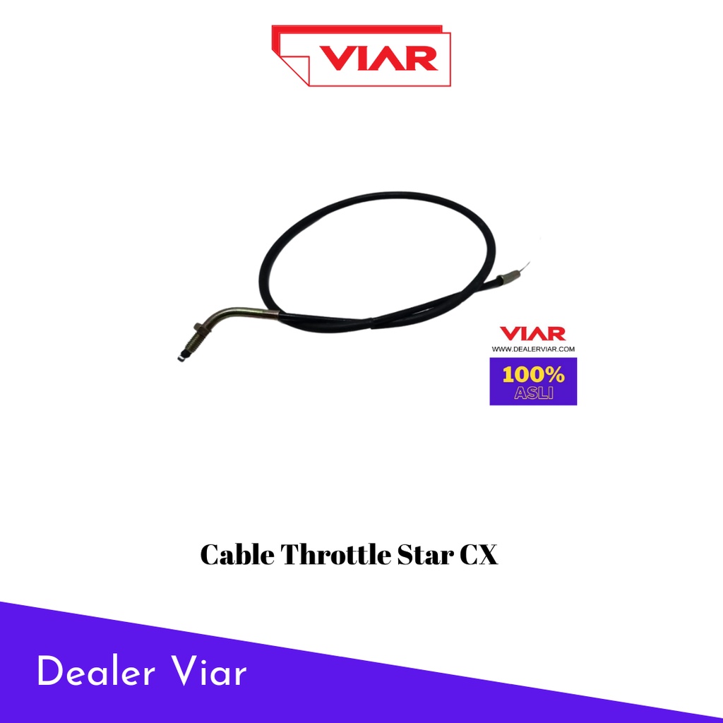 Spare Part Viar kabel gas STAR CX Original (cx-cable comp throttle star cx)