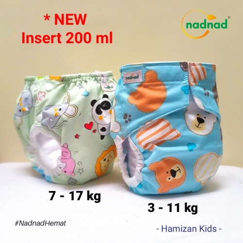 Promo Popok Bayi Clodi Popok Kain Pampers Cuci Ulang Cover Nadnad Popok Model Perekat Celana Plus In