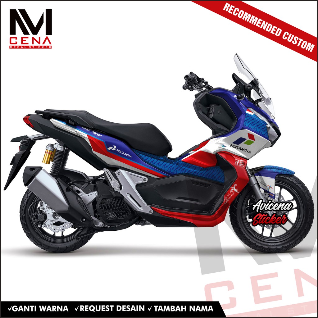 Sticker DECAL Honda ADV 150 full body, Sticker ADV, Sticker ADV 150 ,striping ADV 150 Mandalika
