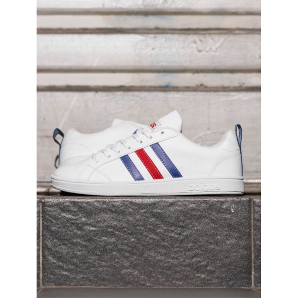Sepatu Ads Neo Advantage White France Original Bnwb, Sneakers Pria
