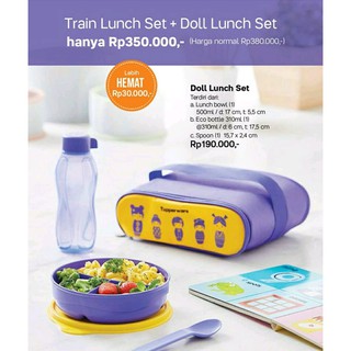 train doll tupperware