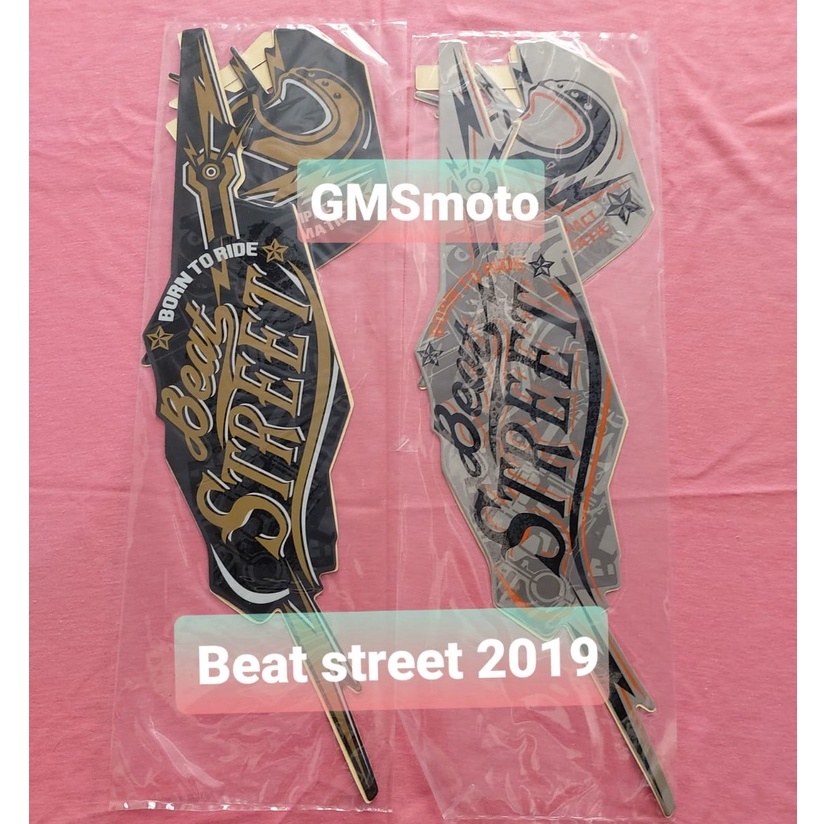 Stiker striping motor Beat Street 2019