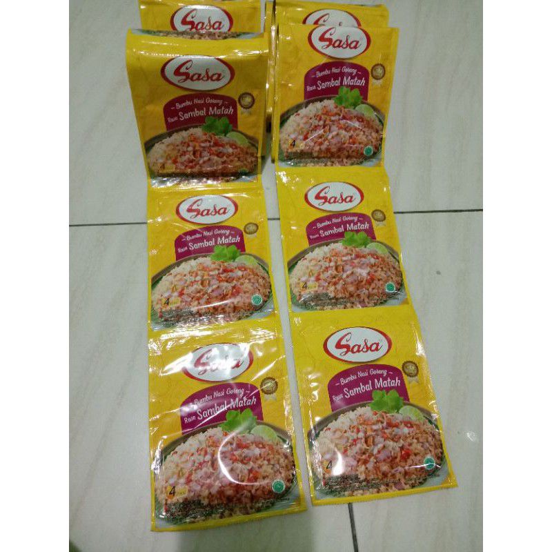 

sasa bumbu nasi goreng sambal matah 5 renceng
