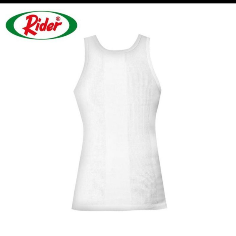 Singlet RIDER R126B Classic Putih ORIGINAL 100%