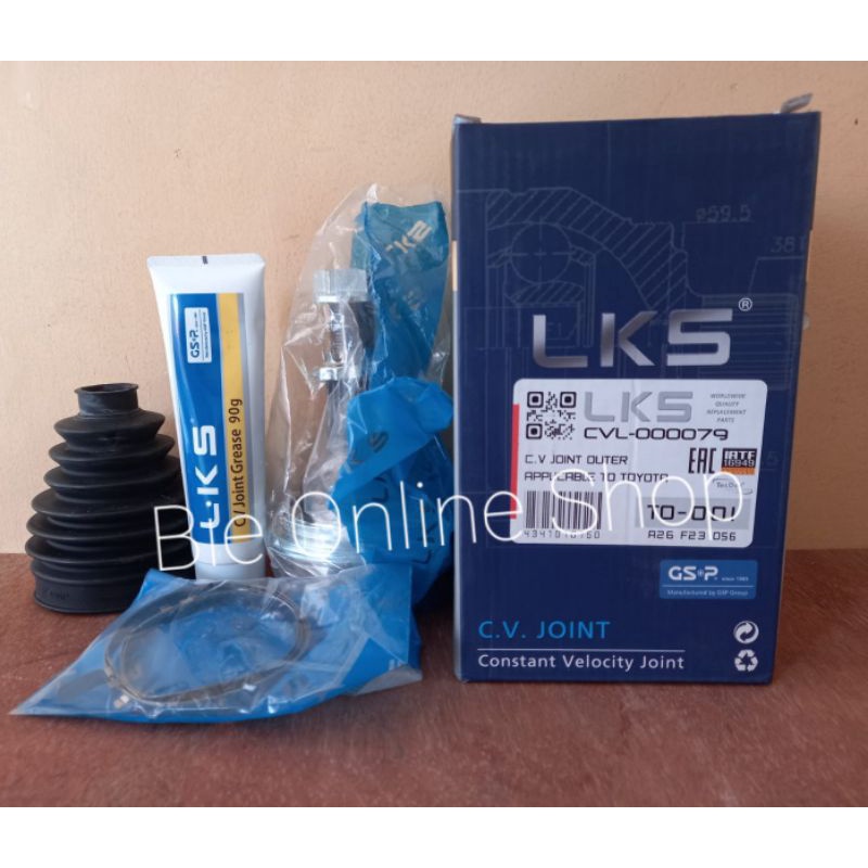 CV JOINT LUAR KOKEL LUAR COROLLA TWINCAM AE92 EE90 GREAT COROLLA AE101 SOLUNA LKS & NKN
